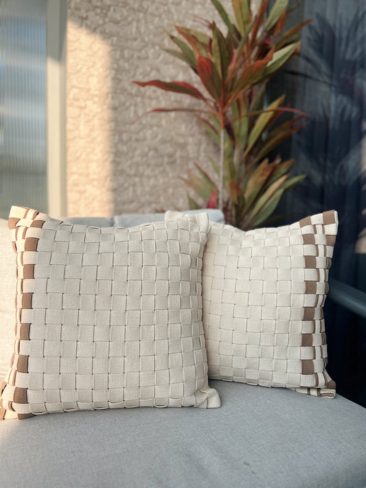 Alfie Shaded Knotted Cushion