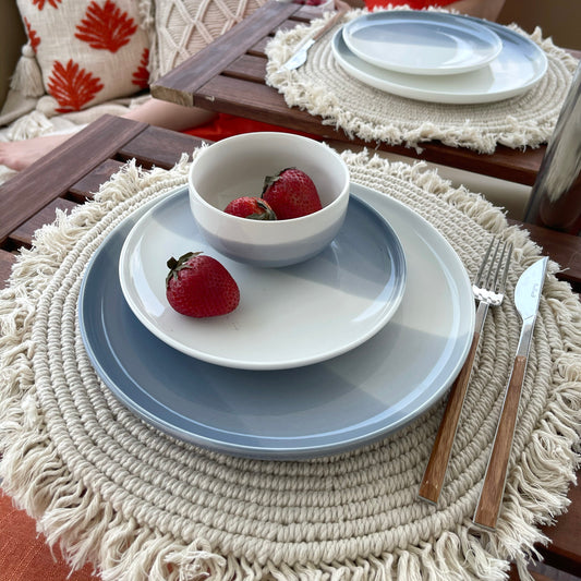 Bella Macrame Round Placemat