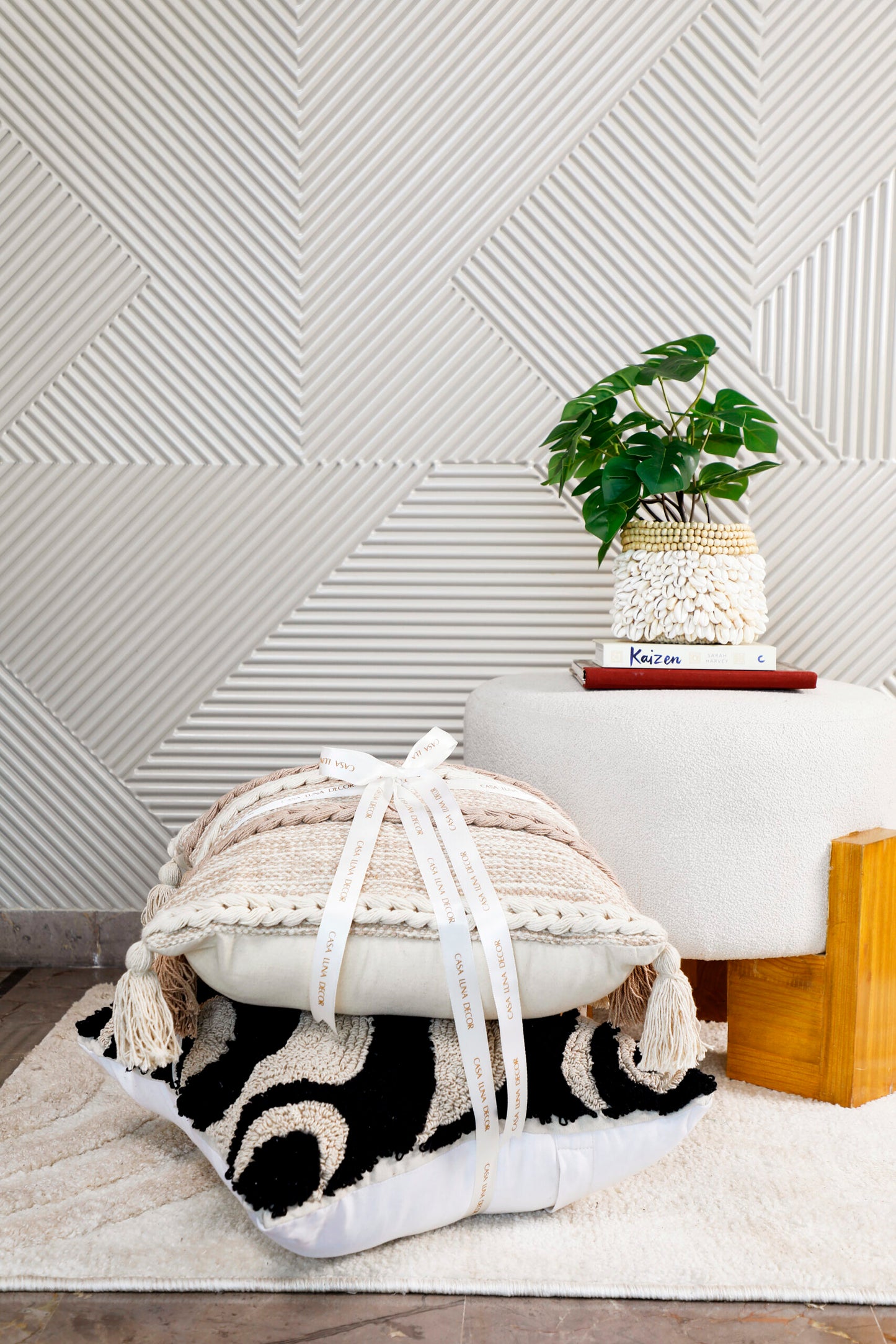 Boho Shell Basket