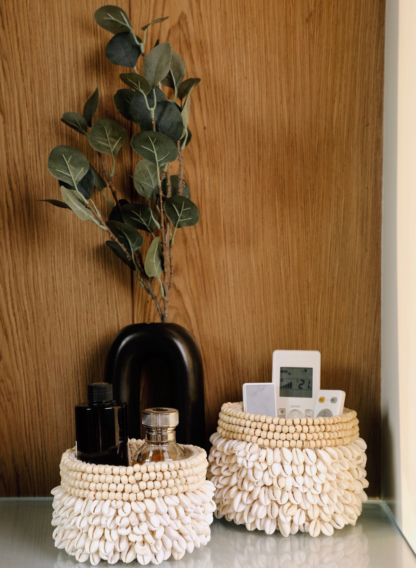 Boho Shell Basket