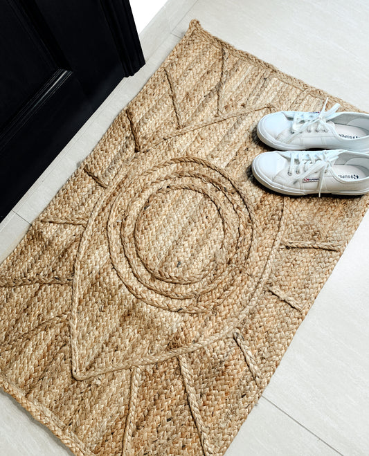 Bohemian Eye Door Mat