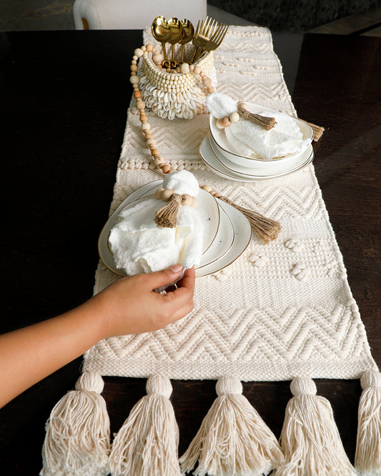 Grace Cotton Table Runner