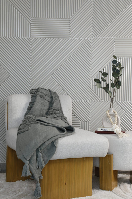 Diamond Tufted Throw