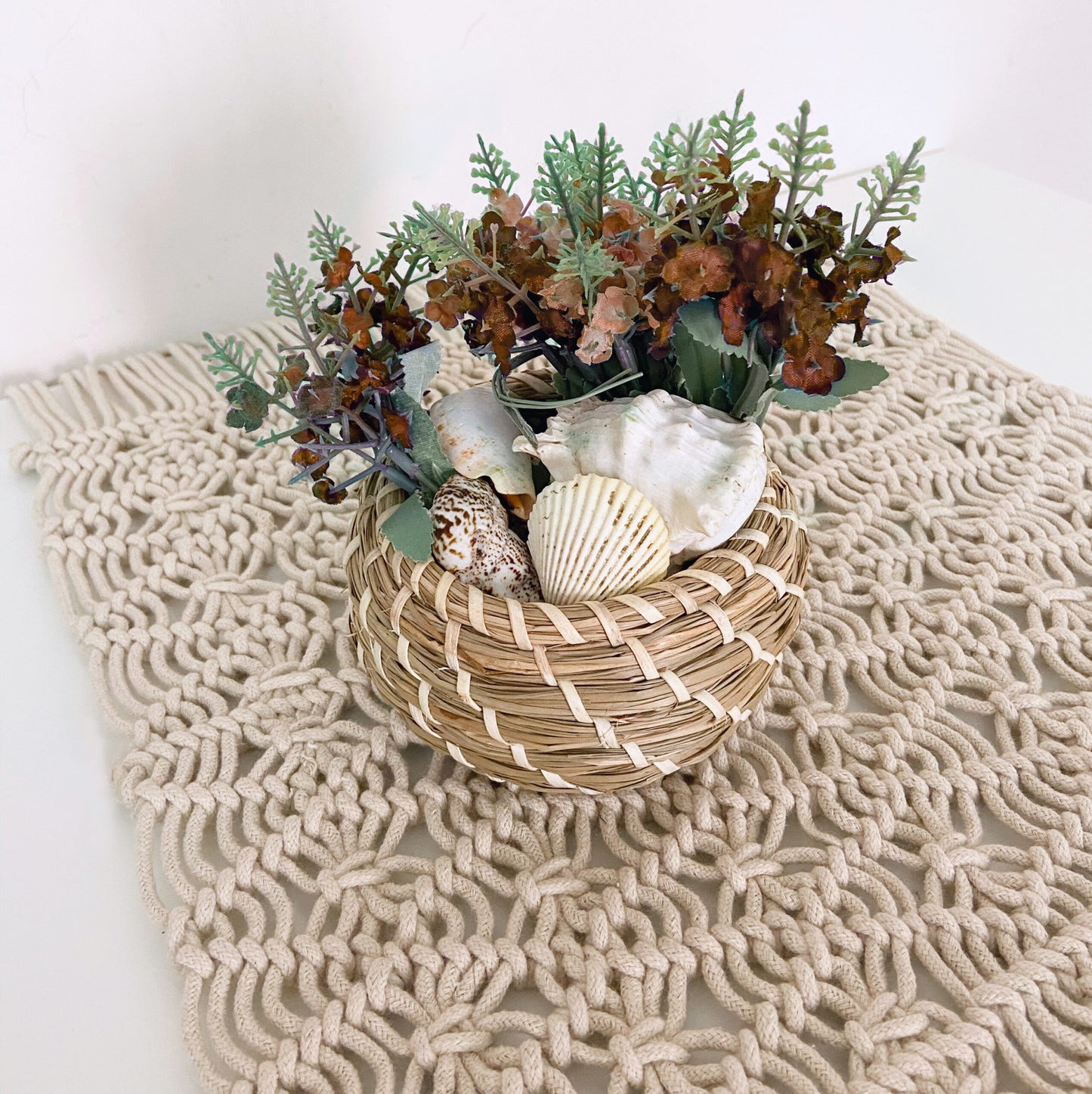 Jonah Macrame Table Runner