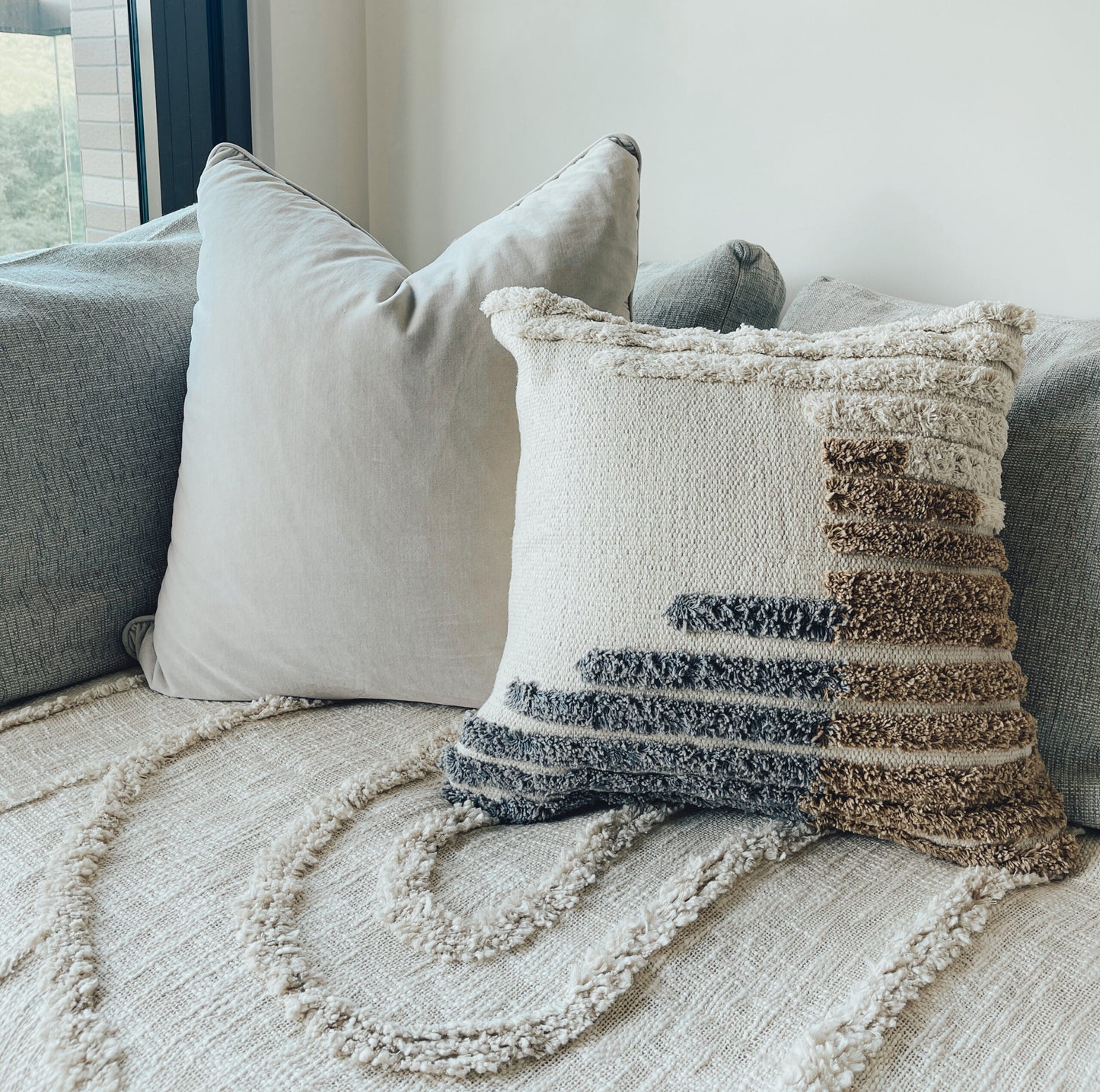 Lola Tufted Square Cushion