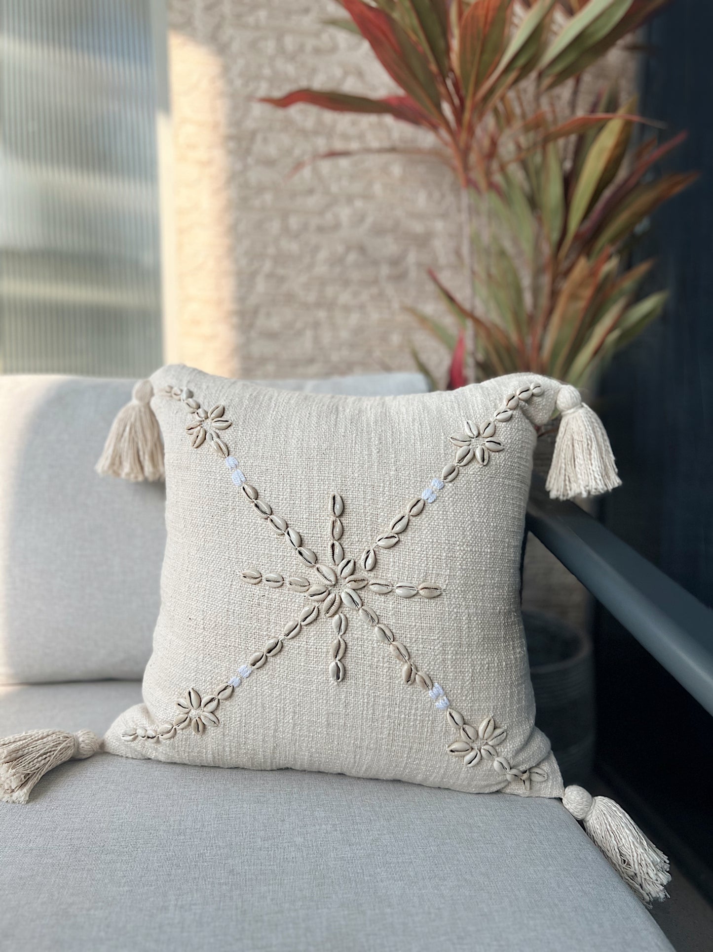 Mandala Shell Cushion