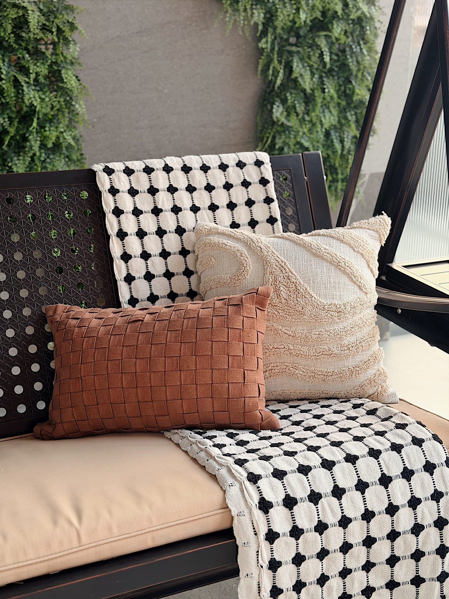 Amiri Knotted Cushion