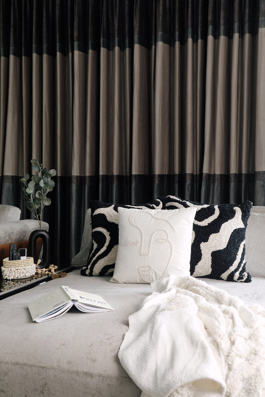 Tillie Abstract Loom Cushion