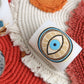 Evil Eye Beaded Candle Holder
