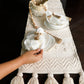 Wooden Garland  Napkin Holder