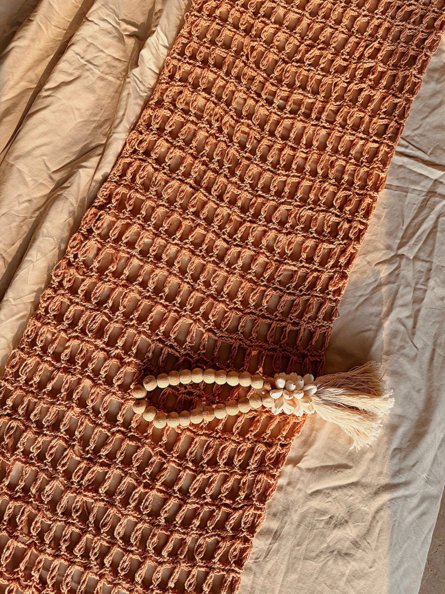 Isla Crochet  Bed Runner
